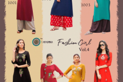 Aradhna Fashion Girl Vol 04 Heavy Reyon Design 1001 to 1007