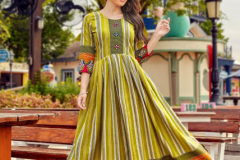 Aradhna Level 7 Aanarkali Gown Kurti Style Collection Design 2001 to 2006 Series (14)