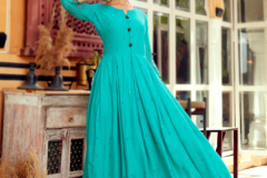 Aradhna Riwaaz Vol 5 Rayon Long Gown Kurti Collection Design 5001 to 5012 Series (2)
