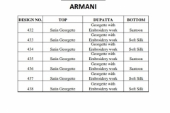 Armani Satin Georgette Bela Fashion Suits 9