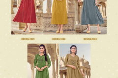 Art Riddhs Meera Rayon Kurtis Design 1001 to 1005 3