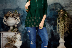 Art Riddh's Shrusti Vol 02 Reyon With Handwork Design Tops 10