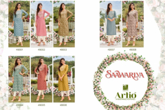 Artio by Kapil Trendz Sawariya Slub Silk Kurti Collection Design 49001 to 49006 Series (2)