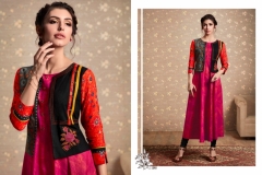 Artist Vol 2 By Rangoon Ethnic Gowns With Traditional Work Jackets Kurtis 10