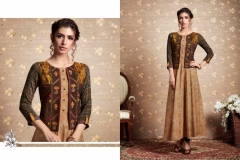 Artist Vol 2 By Rangoon Ethnic Gowns With Traditional Work Jackets Kurtis 13