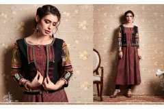 Artist Vol 2 By Rangoon Ethnic Gowns With Traditional Work Jackets Kurtis 2