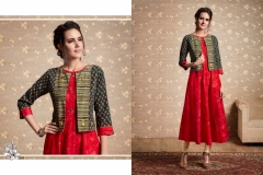 Artist Vol 2 By Rangoon Ethnic Gowns With Traditional Work Jackets Kurtis 4