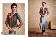 Artist Vol 2 By Rangoon Ethnic Gowns With Traditional Work Jackets Kurtis 6
