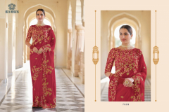 Arya Designer Imperial 2 Organza Sequins Party Wear Saree Design 7601 to 7612 Series (23)