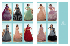 Arya Designs Cinderella Vol 10 Sequence Soft Net Lehengas Design 5101 to 5110 22