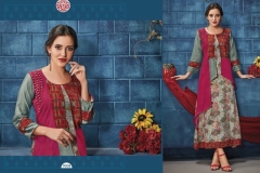 Aura Vol 7 By Krishriyaa Rayon Kurtis 3