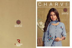 Baanvi Charvi Vol 1 Cotton Kurti With Bottom & Dupatta Design 1001 to 1008 Series (2)