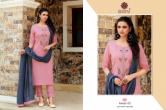 Baanvi Kavya Cotton Kurti With Bottom & Dupatta Design 101 to 106 Series (4)