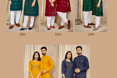 Banwary Fashion Couple Goal Vol 4 Combo of Kurta Payjama & Kurti Pants Design 1001 to 1005 Series (12)