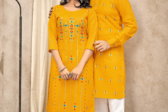 Banwary Fashion Couple Goal Vol 4 Combo of Kurta Payjama & Kurti Pants Design 1001 to 1005 Series (9)