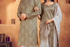 Banwery Fashion Royal Couple Combo of Kurta With Bottom & Kurti With Pant Design 1001 to 1009 Series (26)