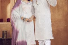 Banwery Fashion Royal Couple Combo of Kurta With Bottom & Kurti With Pant Design 1001 to 1009 Series (28)