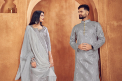 Banwery Fashion Royal Couple Combo of Kurta With Bottom & Kurti With Pant Design 1001 to 1009 Series (39)