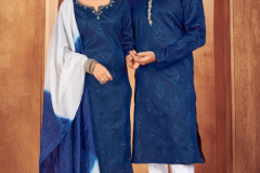 Banwery Fashion Royal Couple Combo of Kurta With Bottom & Kurti With Pant Design 1001 to 1009 Series (43)