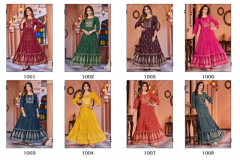 Banwery Fashion Sukiamari Flair Gown Style Kurti Collection Design 1001 to 1008 Series (19)