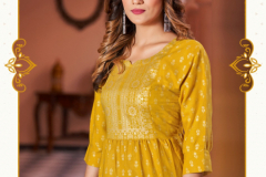 Banwery Fashion Sukiamari Flair Gown Style Kurti Collection Design 1001 to 1008 Series (4)