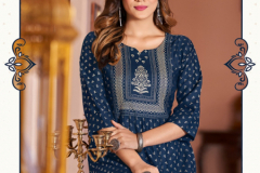 Banwery Fashion Sukiamari Flair Gown Style Kurti Collection Design 1001 to 1008 Series (8)