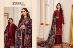 Baroque Embroidery Collection Vol 2 Shree Fab 1141 to 1145 Series 6