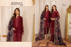 Baroque Embroidery Collection Vol 2 Shree Fab 1141 to 1145 Series 9