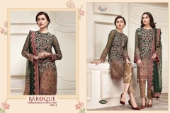 Baroque Embroidery Collection Vol 3 Shree Fab 1159 to 1165 Series 3