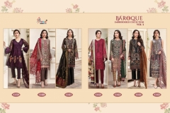 Baroque Embroidery Collection Vol 3 Shree Fab 1159 to 1165 Series 5