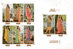 Bela Jashan Vol 02 Cotton Chanderi Design 1170 to 1177