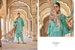 Belliza Designer Studio Meraki Pure Linen Cotton Digital Print Suit Collection Design 762-001 to 762-010 Series (2)
