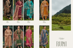 Belliza Designer Studio Rumi Woollen Collection Design 722-001 to 722-008 Series (10)