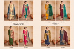 Belliza Designer Studio Saadgi Pure Jam Cottom With Embroidery Work Suits Collection Design 771-001 to 771-008 Series (12)