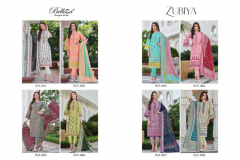 Belliza Designer Studio Zubiya Cotton Digital Printed Salwar Suits Collection Design 923-001 to 923-008 Series (11)