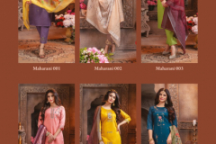 Benbaa Maharani Cotton Chanderi Silk With Thread Sequence Work 01 to 08 Series (15)