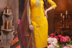 Benbaa Maharani Cotton Chanderi Silk With Thread Sequence Work 01 to 08 Series (6)