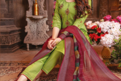 Benbaa Maharani Cotton Chanderi Silk With Thread Sequence Work 01 to 08 Series (7)