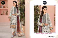 Bin Saeed Lawn Collection Execulive Vol 01 Pakistani Salwar Suits Collection Design 7773A to 7773C Series (3)