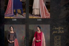 Vintage Collection Bipson Kashmiri Beauty Woollen Pashmina Suit Design 1100 to 1103 (2)