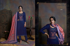 Vintage Collection Bipson Kashmiri Beauty Woollen Pashmina Suit Design 1100 to 1103 (4)