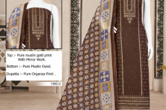 Bipson Nimrit Muslin Print Salwar Suits Collection Design 1990A to 1990B Series (4)