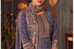 Bipson Nooraniyat Velvet Winter Collection Salwar Suits Design 1557 to 1560 Series (1)