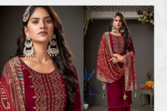 Bipson Prints Amiraa Velvet Winter Collection Salwar Suits Design 1001 to 1004 Series (2)