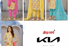 Bipson Prints Kia 2115 Pure Linen Print Salwar Suits Collection Design 2115A to 2115D Series (6)