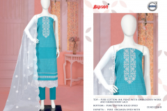 Bipson Prints Volvo 2216 Pure Cotton Embroidered Salwar Suits Collection Design 2216-A to 2216-D Series (5)
