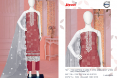 Bipson Prints Volvo 2218 Pure Cotton Embroidered Salwar Suits Collection Design 2218-A to 2218-D Series (2)