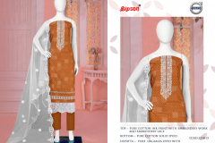 Bipson Prints Volvo 2218 Pure Cotton Embroidered Salwar Suits Collection Design 2218-A to 2218-D Series (5)