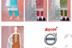 Bipson Prints Volvo 2218 Pure Cotton Embroidered Salwar Suits Collection Design 2218-A to 2218-D Series (6)