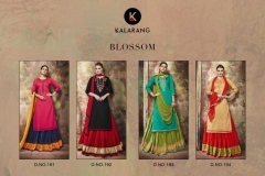 Blossom By Kalarang Jam Silk Cotton Suits 2